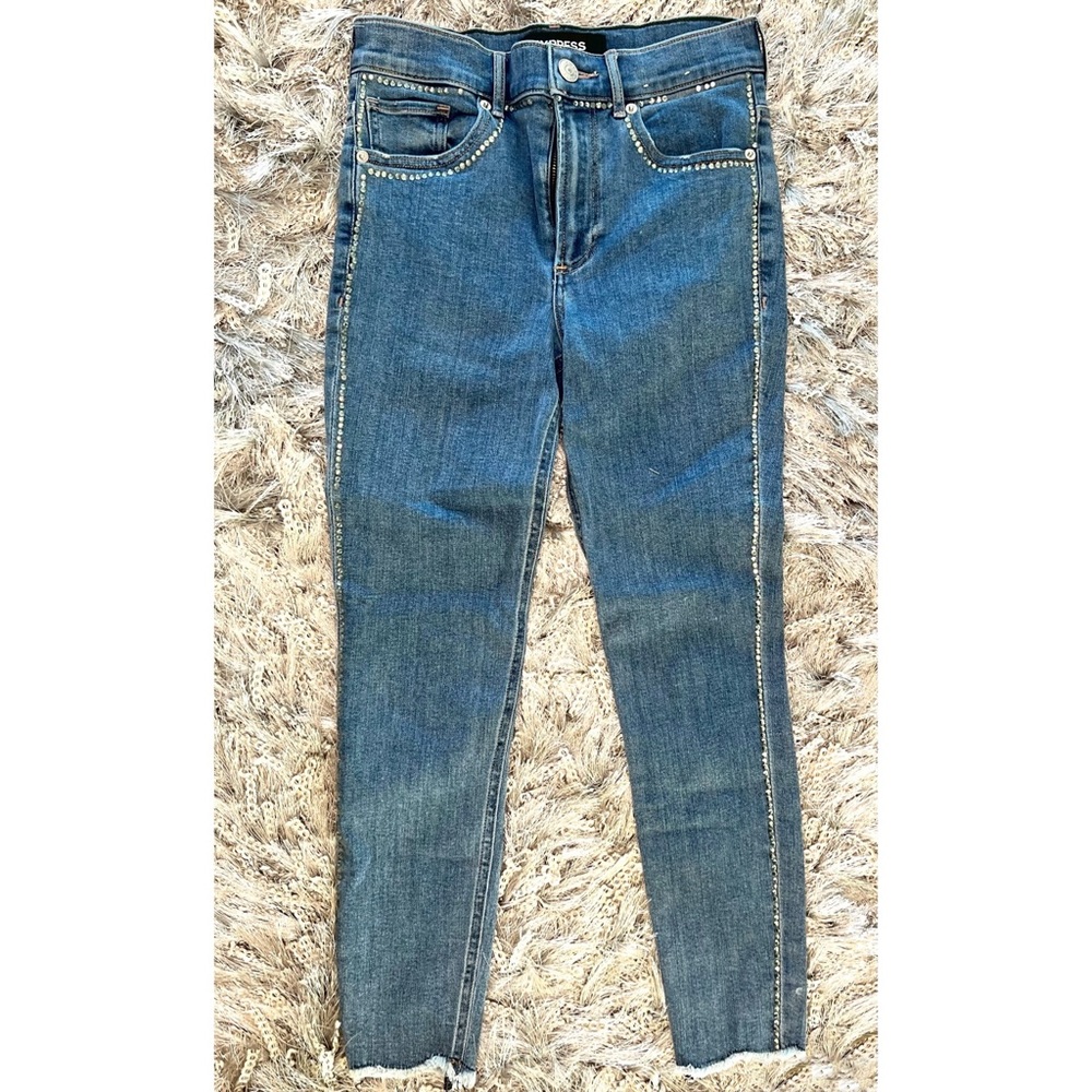 Embellished Express Jeans
